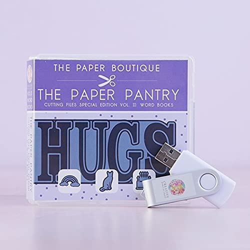 The Paper Boutique Special Edition Cutting Files-Word Books 2-USB Collection, UUSB, Vol 1