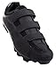 Tommaso Montagna 100 Men's Mountain Bike MTB Spin Cycling Shoe Compatible with SPD Cleats Black - 45
