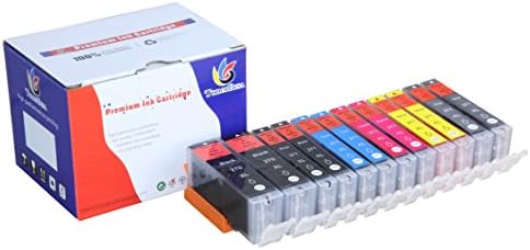 Toner4USA PGI-270XL CLI-271XL Ink Cartridge For PIXMA MG5720 MG5721 MG5722 MG6820 MG6821 MG6822 MG7720 TS5020 TS6020, (12 Pack)