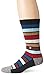 Stance Men's Booth Crew Socks, Black, Sock Size:10-13/Shoe Size: 6-12