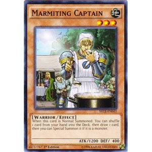 Yu-Gi-Oh! - Marmitting Captain (SECE-EN043) - Secrets of Eternity - 1st Edition - Common