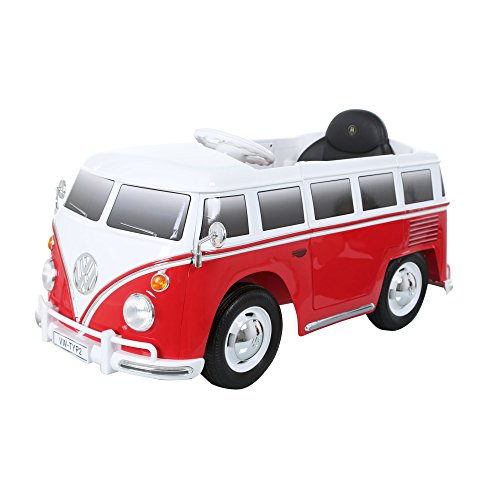 Rollplay 6 Volt VW Bus Ride On Toy, Battery-Powered Kid