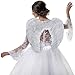 Sunboom White Angel Wings Costume for Adult, Feather Angel Wings, White Extra Large, 30