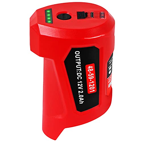 【MultiFunction】 CaliHutt 12V USB Power Charger Adapter Replacement for