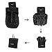 Backpack, Hiking Backpack, Modase Large 40L Lightweight Water Resistant Travel Backpack Daypack with Hip Belt for Outdoor Climbing Camping Hiking Travel - Packable Hiking Daypack