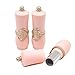 Coolrunner 3pcs Plastic Pink Empty DIY Lip Balm Tube Lipstick Chapstick Container Cosmetic Holder (9pcs) (3)