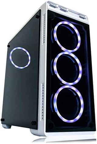 Alarco Gaming PC Desktop Computer White Intel i5 3.10GHz,8GB Ram,512GB SSD Storage,Windows 10 pro,WiFi Ready,Video Card Nvidia GTX 650 1GB, 4 RGB Fans 5 Alarco Gaming PC Desktop Computer White Intel i5 3.10GHz,8GB Ram,512GB SSD Storage,Windows 10 pro,WiFi Ready,Video Card Nvidia GTX 650 1GB, 4 RGB Fans