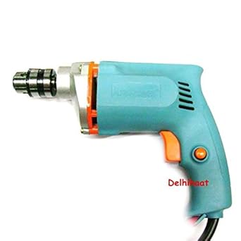 Aditya Info Blue 10mm Powerful Drill Machine with Semi Metal Body