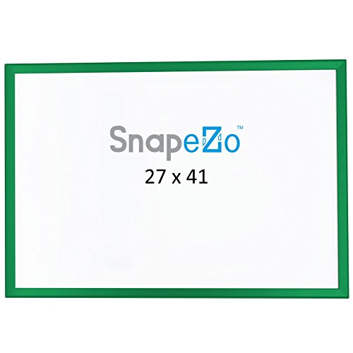 image for Movie Poster Frame 27x41 Inches, Green SnapeZo 1.25