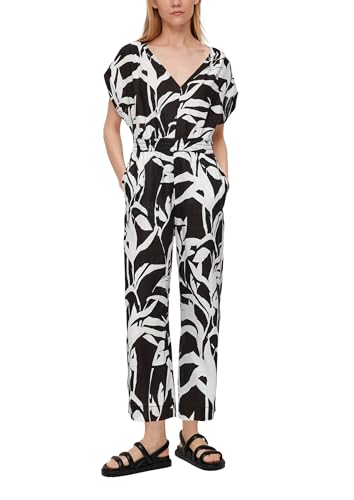 s.Oliver Women's 2131509 Overall, schwarz | weiß 99A3, 36