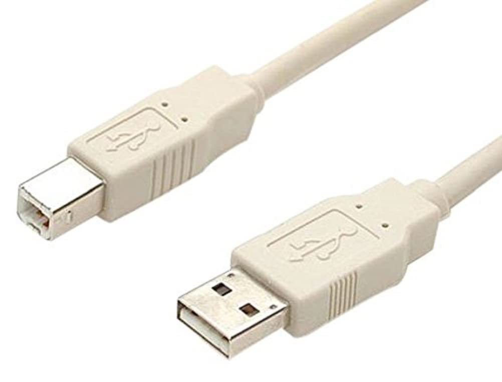 StarTech.com 6 ft Beige A to B USB 2.0 Cable - M/M - 6ft type a to b USB Cable - 6ft a to b USB 2.0 Cable - 6ft a to b USB Cable (USBFAB_6)