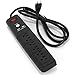 Office + Style 6 Outlet Surge Protector with Dual USB Ports and 6 Ft Cord, Black