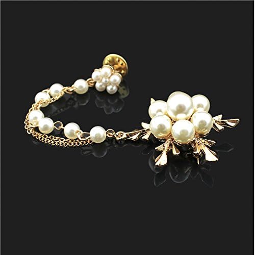 Red Ape Pearl Brooch Gold Brooch Pin Pendant Pearl Corsage Collar Pin Brooch Scarves Buckle Girlfriend Gift