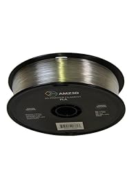 Filamento de la impresora 3d PLA 3d trans natural de 1,75 mm   1 kg Carrete (2.2 libras)   Precisión dimensional +   0,03 mm