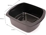 Addis Rectangular Washing Up Bowl Linen 9.5 Litre 38cm x 14cm view 3