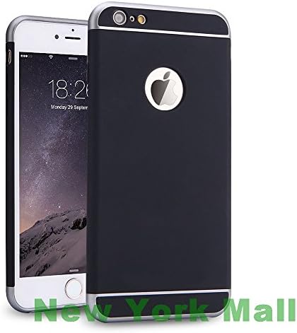 iPhone 6s Case,iphoen 6 Case,New York Mall 3 in 1 Slim Design **NEW**[Premium Non SlipSurface]with Excellent Grip Case Fit for iPhone 6s/6(4.7 inch) (Black)