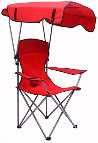 beach chair with canopy and footrest