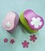 Since 2pcs(2.5cm,1.6cm) sakura shape craft punch set Punch Craft Scrapbooking school Paper Puncher eva hole punch