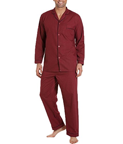 Strong Souls Mens Pyjamas Traditional 2 Piece Pjs