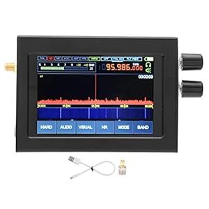 SDR HAM-ontvanger, 50 Khz-200 Mhz Aluminiumlegering Draadloze Malahit DSP SDR-ontvanger Malahit SDR Kortegolfradio…
