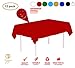 NORZEE 12-Pack Disposable Plastic Tablecloths, 54