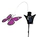 Solar Powered Flickering Purple Monarch Butterfly (Purple)