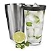 True Barkeep Boston Shaker, Stainless Steel and Clear Glass Drink Mixers for Cocktails, Birthday Party, BBQ, Home Bar, 28 oz & 16 oz, Set of 2