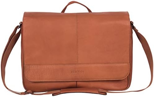 Kenneth Cole REACTION Risky Business Messenger Full-Grain