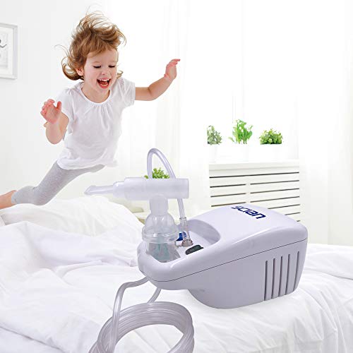 SCIAN Portable & Compact Compressor System for Travel, Home, Office. Compressor Machine Kit for Kids and Adults with 10 Filters - Thumbnail 4