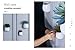 6 inch Wall Mounted Ceramic Planters Flower Plant Vase, Hanging Planters, Succulent Plant Pots, White,3PCS