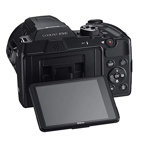 Nikon COOLPIX B500 Digital Point & Shoot Camera (Black) Bundle with 32GB Sandisk Memory Card + EXTREME ELECTRONICS Cloth +More - Thumbnail 5