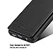 Samsung Galaxy S10 Plus Card Holder Case, S10 Plus Wallet Case Spaysi Slim, Galaxy S10 Plus Folio Leather case, Flip Cover, Gift Box, for S10 Plus (Black)
