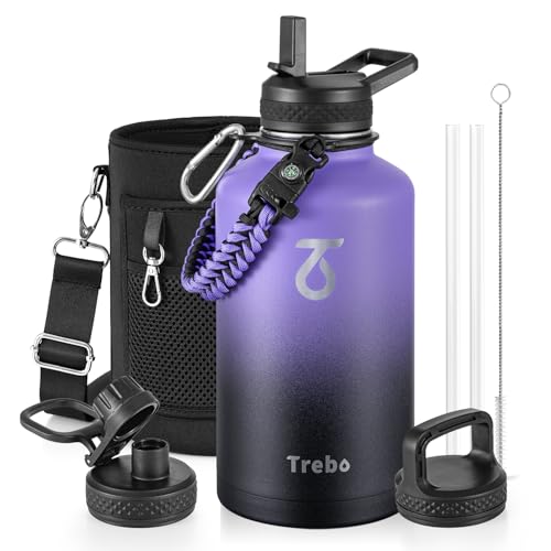 Trebo 64 oz Insulated Water Bottle