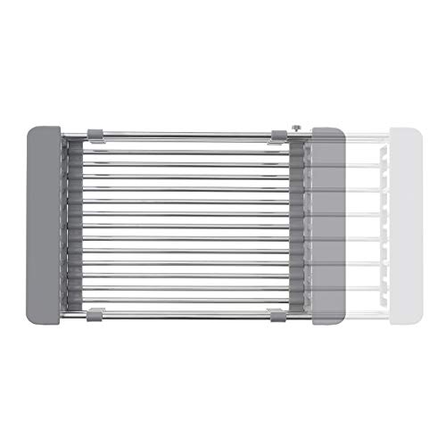 Miligore 30" x 18" x 9" Deep Single Bowl Undermount Zero Radius Stainless Steel Kitchen Sink - Includes Drain/Adjustable Dish Rack