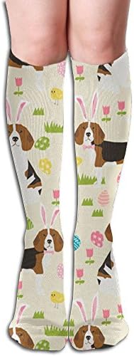 Cute Buncute Bunny Ears Puppiesny Ears - Women's 50 Full Stockings Knee High Crew Socks