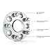 32mm (1.25 inch) Hubcentric 5x114.3 Wheel Spacers (64.1mm bore, 12x1.5 Studs) Compatible with Acura Honda ILX RL RSX TLX TSX Integra Type R TL Accord Civic Element S2000 CRZ CR-Z - Silver 2pcs