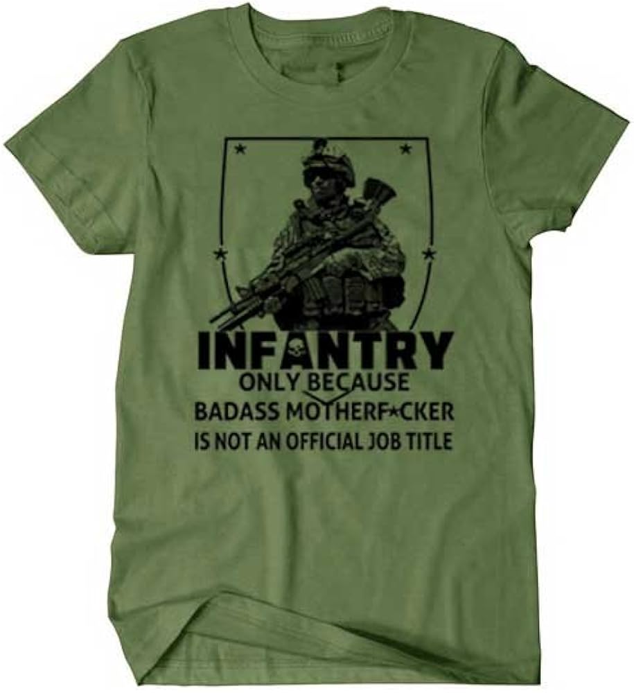 combat infantry t shirts