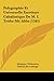 Polygraphie Et Universelle Escriture Cabalistique De M. I. Trithe Me Abbe (1561) (French Edition)