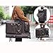 TANCHEN 4K Waterproof Artist Portfolio Carry Shoulder Bag Multifunctional Drawboard Bags for Drawing Sketching Painting (Coffee)