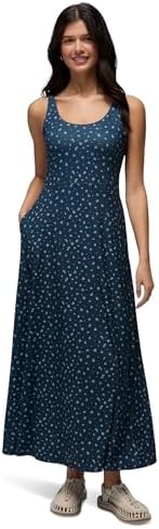 prAna Women's Lata Beach Dress, Black Springtime, X-Small at Amazon Women's  Clothing store