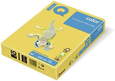 mondi business paper IQ color Intensiv IQ Color Intensiv A3 80g karnariengelb FARBE CY39 500BL