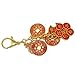 Feng Shui Success and Wealth Coin Amulet Coins Keychain W4133