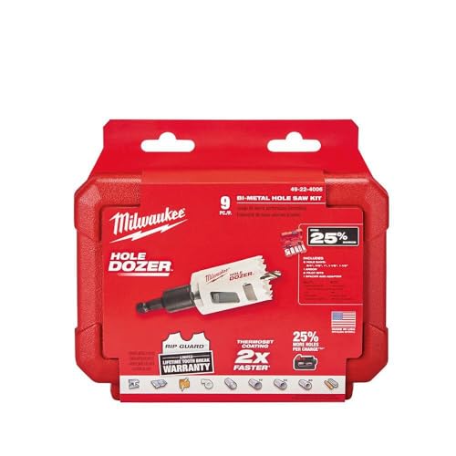 MILWAUKEE'S Hole Saw Kit,Saw Range 3/4" to 2-1/4", 1 Count (Pack of photo 9