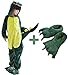 Beskie Kids Onesie Pajamas Unisex Dragon Halloween Costume with Slipper Age 2-10 Years