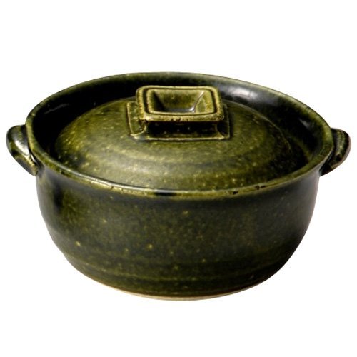 Banko Craft Deep Earth Pot 13 cm Olive