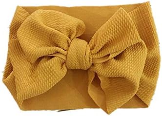 Toddler Girls Kids Baby Cute Big Bow Headband Stretch Turban Knot Head Wraps Gifts Hair Accessories