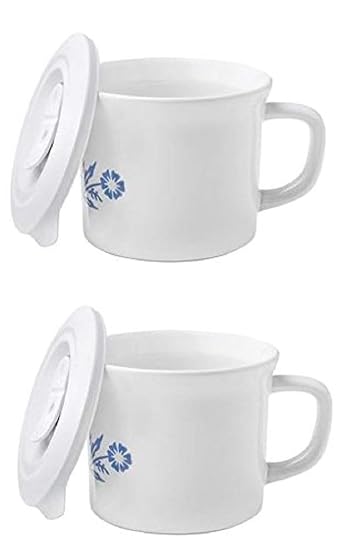 Amazon.com: Taza de sopa de Corningware con tapa con ...