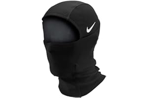 Nike Youth Pro Therma FIT Hyperwarm Hood Balaclava Football Black