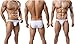 Gudan Mens Bulge Enhancing Bikini Underwear Low Rise Pack, 5pack-01, Medium