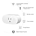 Smart Plug 2 Packs 16A Mini Smart Outlet with Energy Monitor,Work with Amazon Alexa&Google Home,No Hub Required,Support High Power Appliances,Remote Control And Timing Function From Anywhere